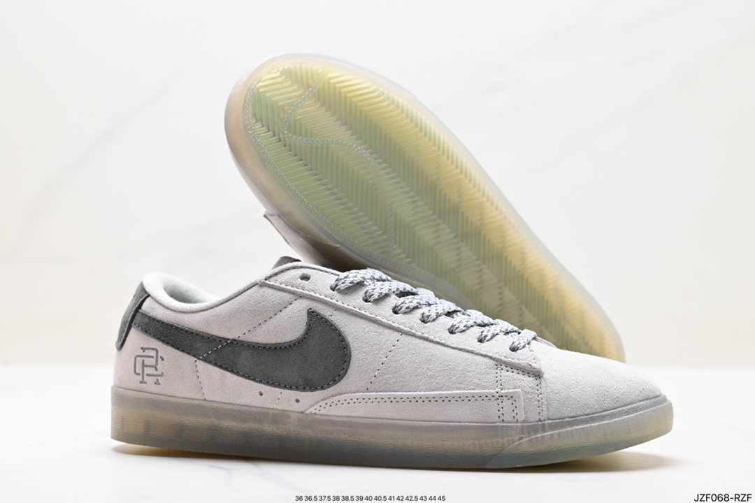 145 耐克Nike Blazer Low PRM 开拓者卫冕冠军系列经低典帮百搭休闲运板动鞋 454471-009