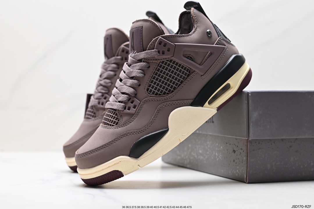 200 耐克Nike Wmns Air Jordan 4 Retro GS”Linen”迈克尔·乔丹AJ4代中帮复古休闲运动文化篮球鞋“白卡其”840608-192