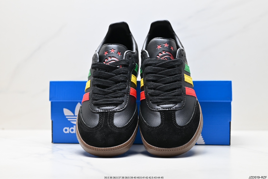 140 阿迪达斯三叶草Adidas Originals Samba Vegan OG”SPD“桑巴舞板鞋 GX2913