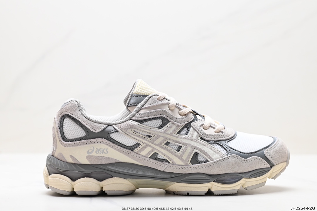 190 阿斯克斯ASICS GEL-1130 选用网眼与皮革相接 1201A256-111