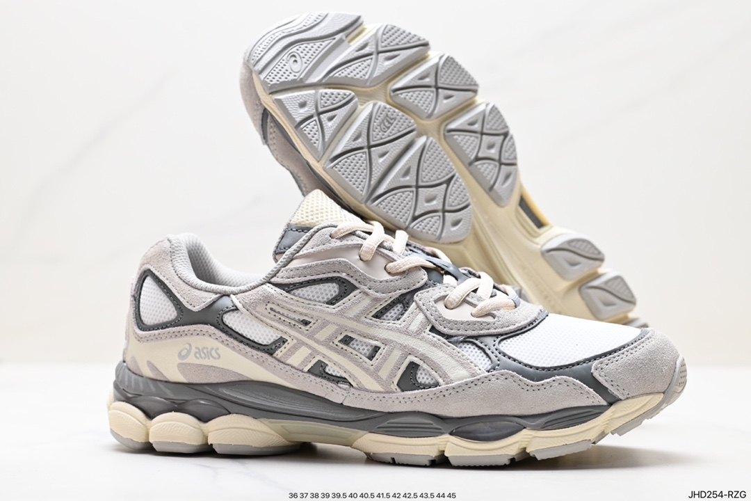 190 阿斯克斯ASICS GEL-1130 选用网眼与皮革相接 1201A256-111