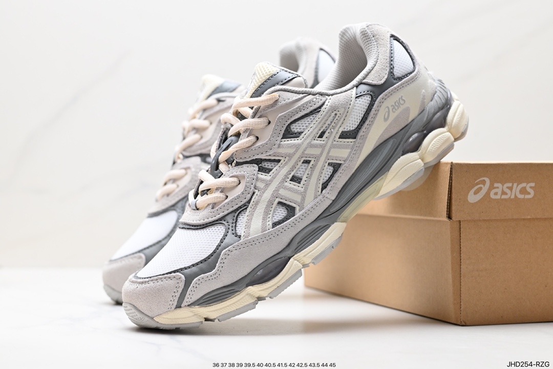 190 阿斯克斯ASICS GEL-1130 选用网眼与皮革相接 1201A256-111