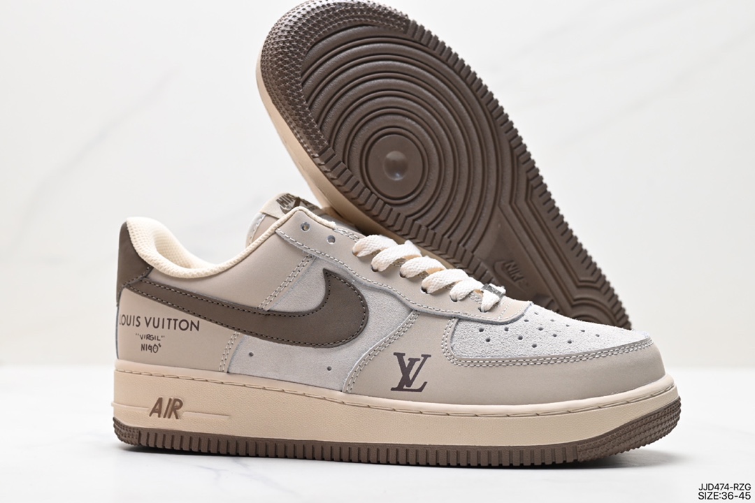 130 耐克Nike Air Force 1 Low 空军一号低帮百搭休闲运动板鞋 BS6055-301