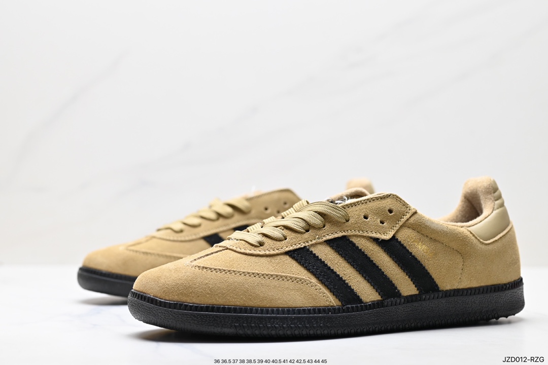 140 阿迪达斯三叶草Adidas Originals Samba Vegan OG”SPD“桑巴舞板鞋 HP9085