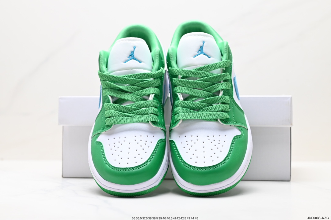 120 耐克Nike Air Jordan 1 Mid”Green Yellow“AJ1乔丹一代中帮篮球鞋 DC0774-304