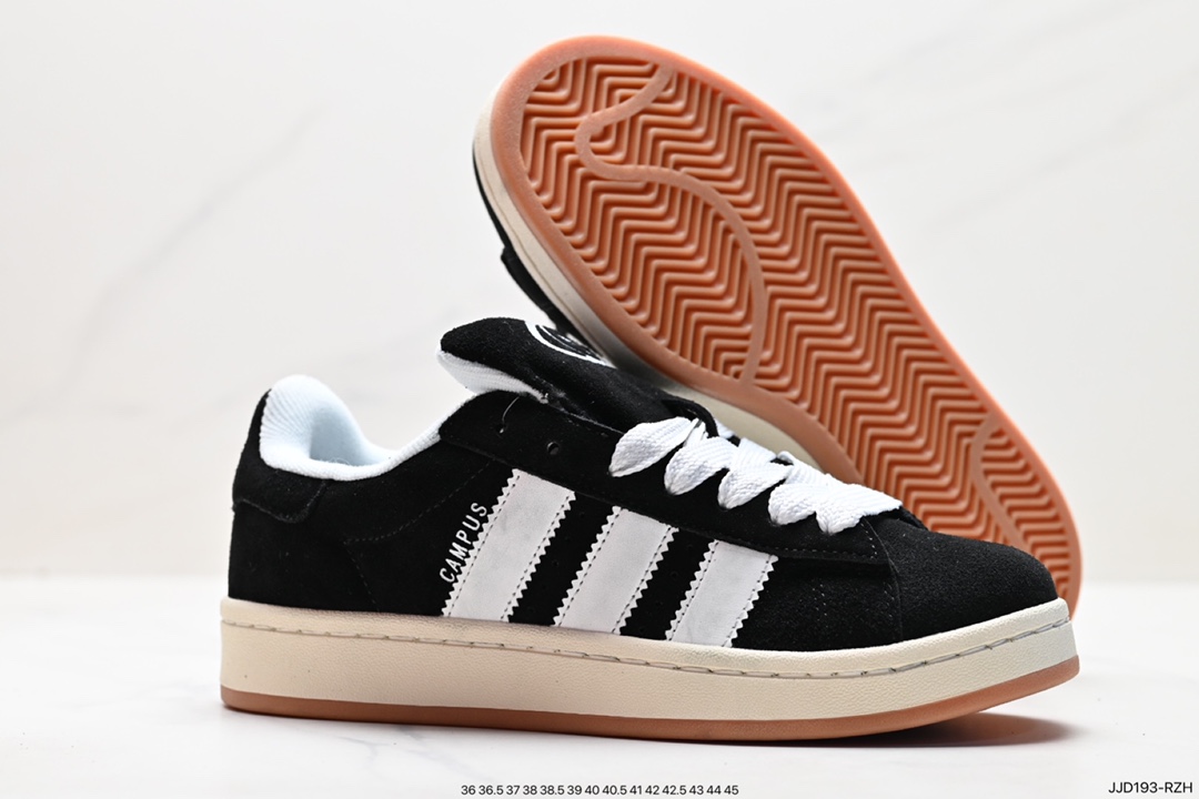 130 Adidas Originals Campus 00s 学院系列 面包风经典复古低帮百搭休闲运动板鞋 HQ8706