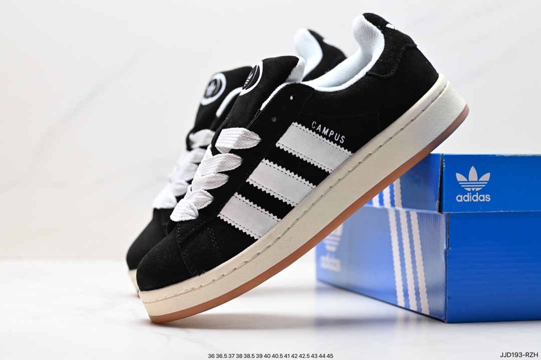 130 Adidas Originals Campus 00s 学院系列 面包风经典复古低帮百搭休闲运动板鞋 HQ8706