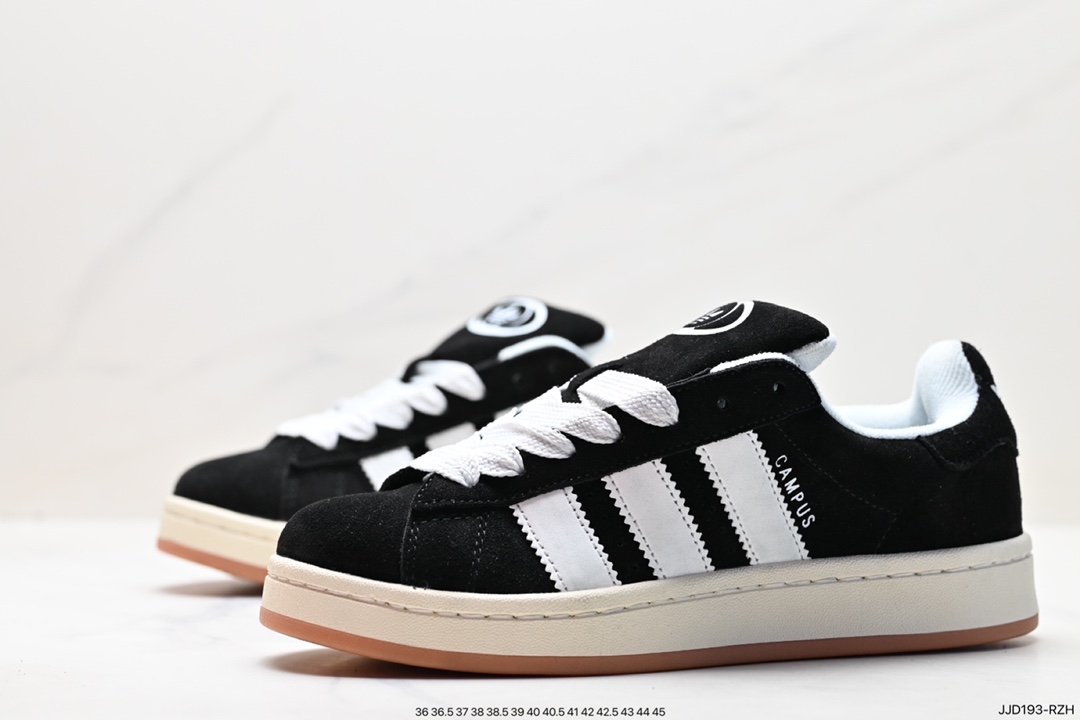 130 Adidas Originals Campus 00s 学院系列 面包风经典复古低帮百搭休闲运动板鞋 HQ8706