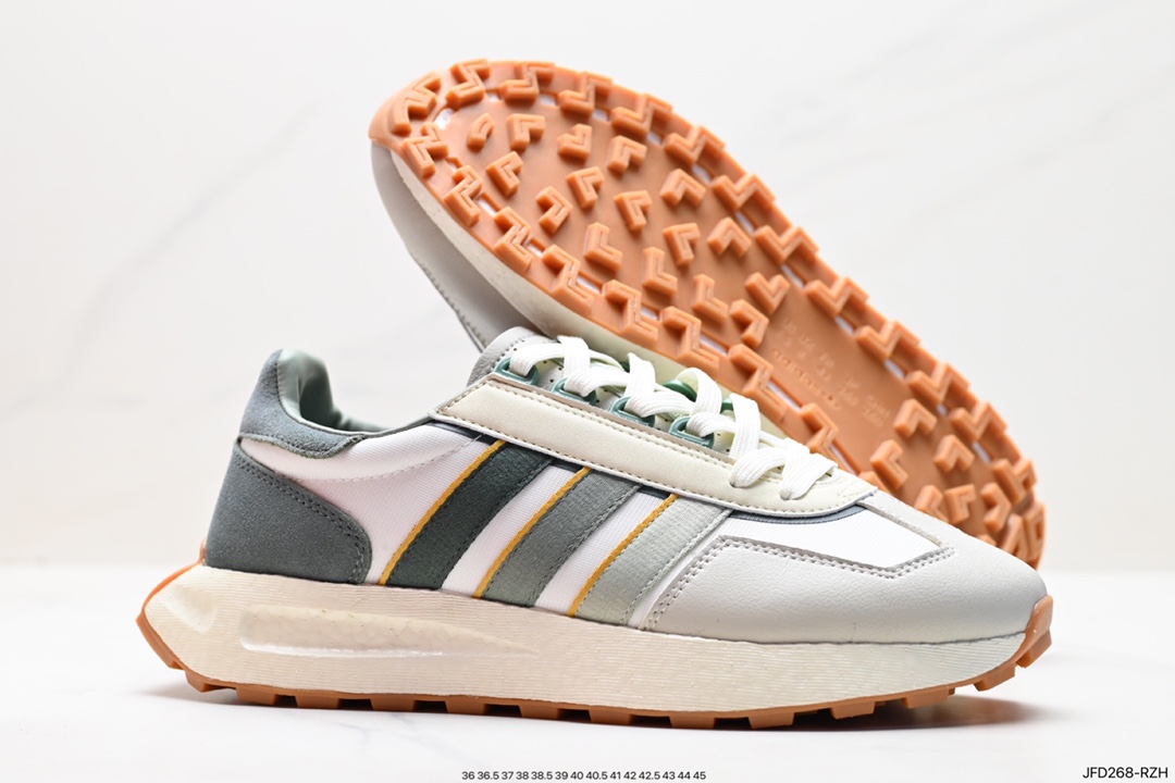 170 adidas Racing E5 Boost Prototype 速度轻盈复古系列  IE0499