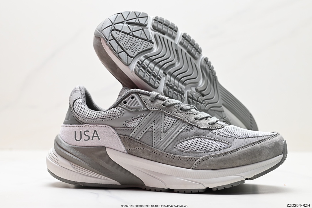 250 新百伦New Balance M990SS6 新百伦NB990V6 黑灰 第六代总统复古慢跑鞋 M990WT6