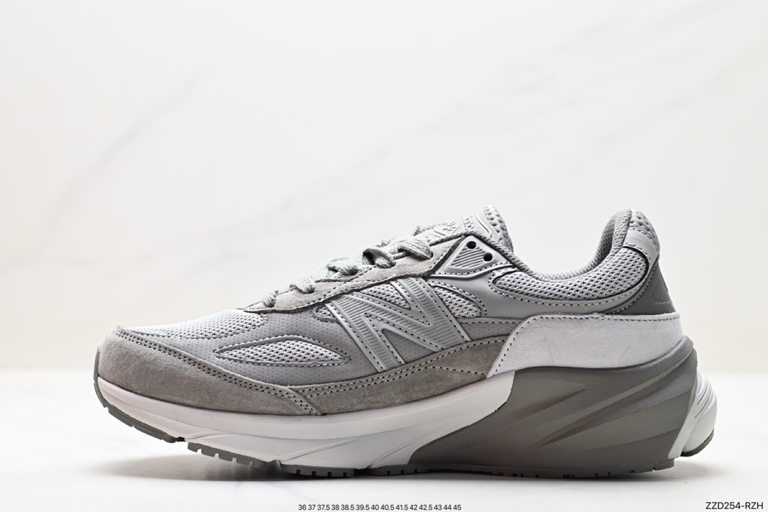 250 新百伦New Balance M990SS6 新百伦NB990V6 黑灰 第六代总统复古慢跑鞋 M990WT6