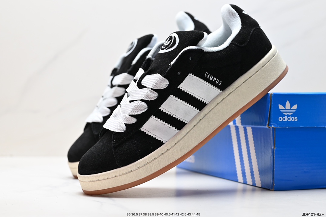 125 Adidas Originals Campus 00s 学院系列 面包风经典复古低帮百搭休闲运动板鞋 HQ8708