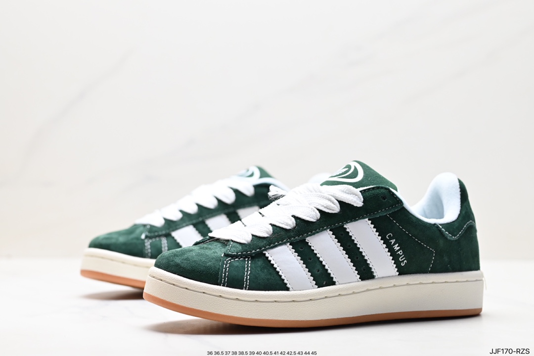 135 Adidas Originals Campus 00s 学院系列 面包风经典复古低帮百搭休闲运动板鞋 HQ3472