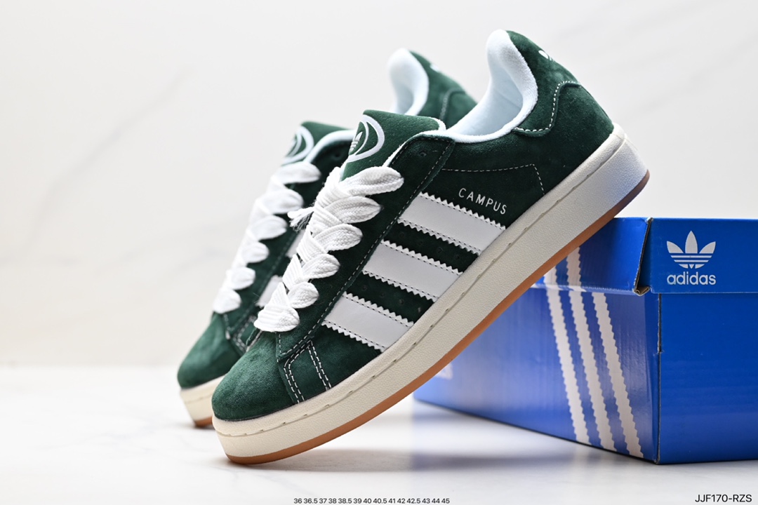 135 Adidas Originals Campus 00s 学院系列 面包风经典复古低帮百搭休闲运动板鞋 HQ3472