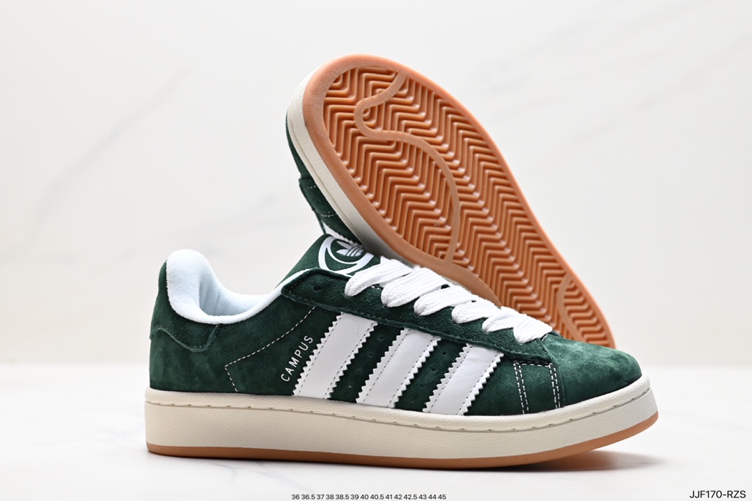 135 Adidas Originals Campus 00s 学院系列 面包风经典复古低帮百搭休闲运动板鞋 HQ3472