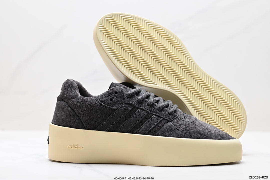 260 阿迪达斯Adidas Athletics 86 LO 低帮厚底增高面包板鞋 IG6633