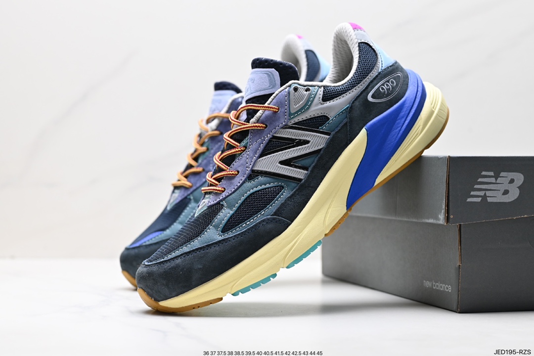 150 新配色 New Balance M990SS6 新百伦NB990V6 黑灰 第六代总统复古慢跑鞋