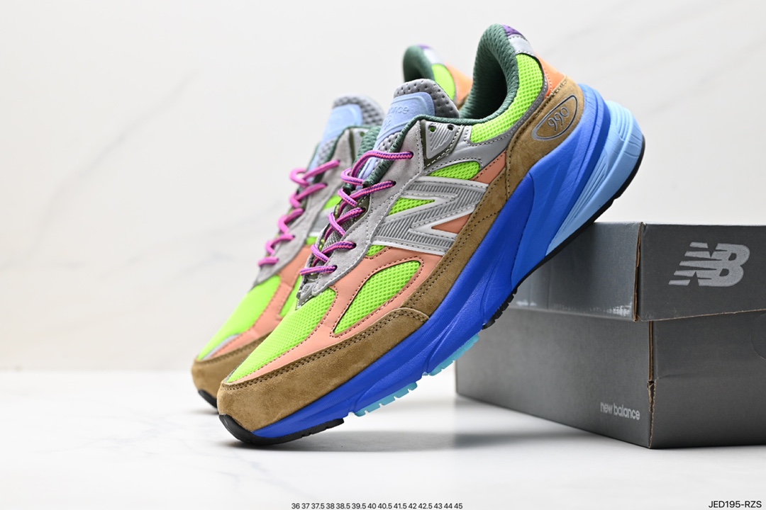 150 新配色 New Balance M990SS6 新百伦NB990V6 黑灰 第六代总统复古慢跑鞋