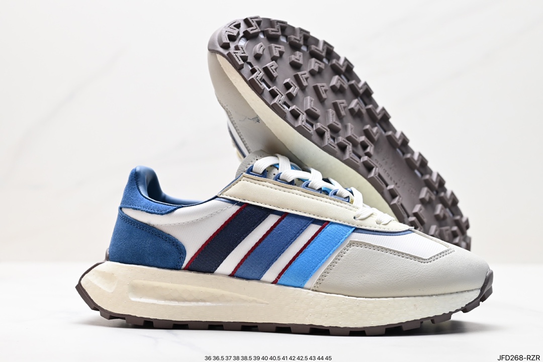 170 阿迪达斯adidas Racing E5 Boost Prototype 速度轻盈复古系列  IE0498