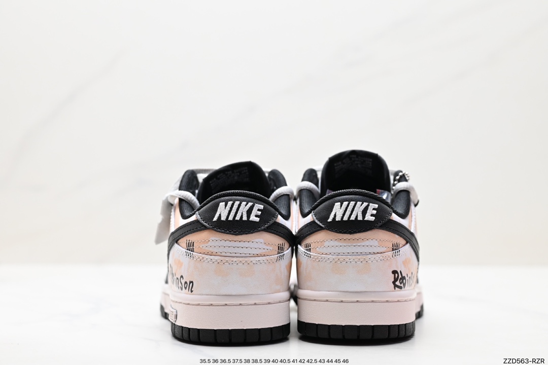 250 Nike  SB Dunk Low”Green/Beige“绑绳解构风 系列低帮休闲运动滑板板鞋 DD1391-100