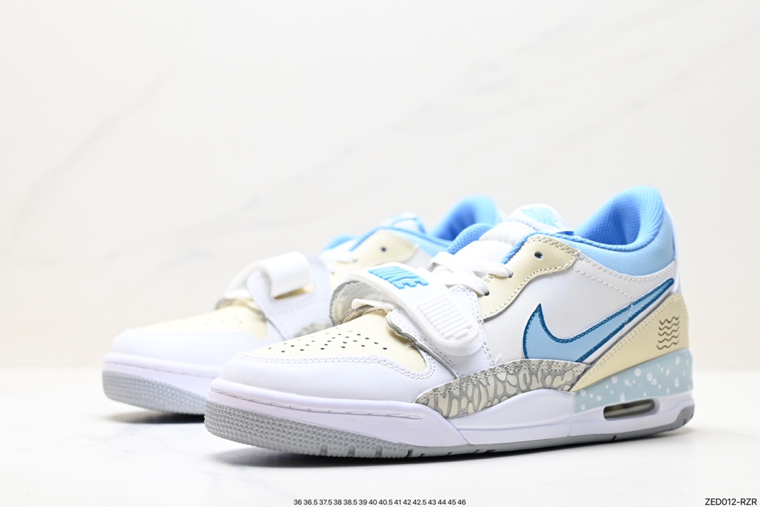 260 耐克Nike Air Jordan Legacy 312 Low”White/Pine Green“篮球鞋 FJ7223-141