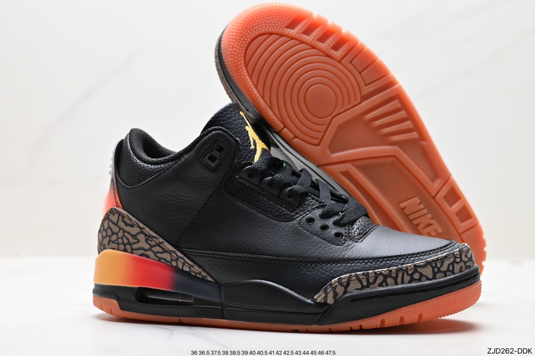 240 Air Jordan 3 Retro ”Hide and Sneak“ 白灰棕  FN0344-001