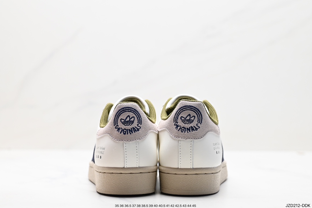 140 阿迪达斯Adidas三叶草 Originals Superstar Pride RM贝壳头板鞋 IG3852