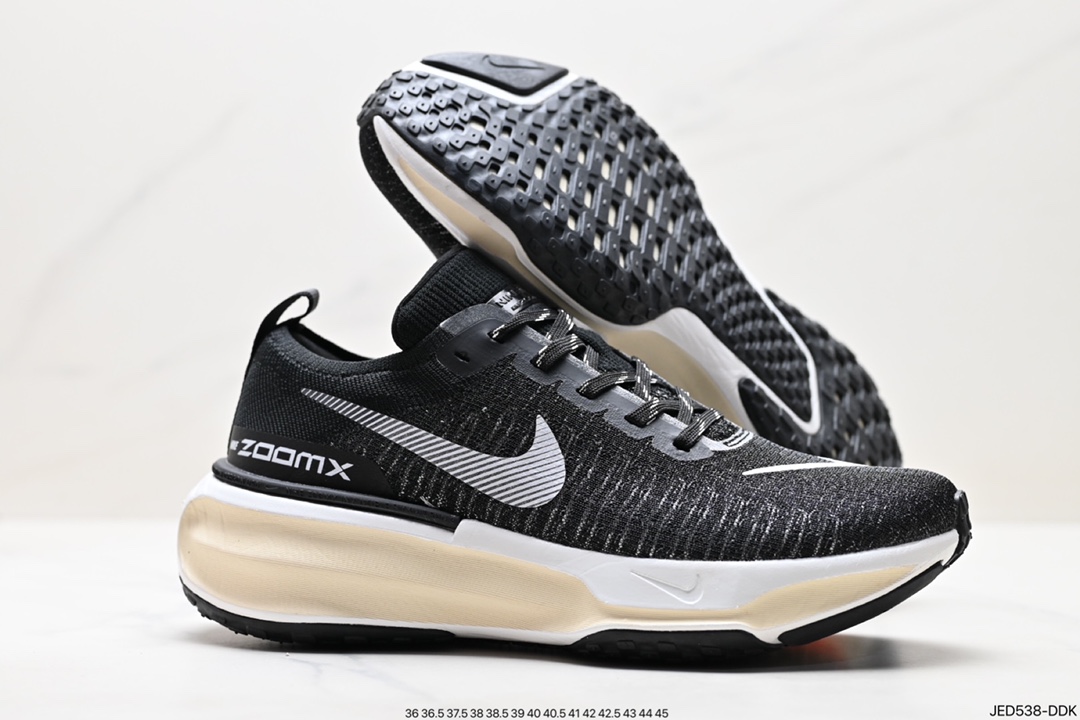 150 耐克NIKE ZOOMX INVINCIBLE RUN FK3 短跑马拉松系带系列轻量休闲运动慢跑鞋 DR2615-200