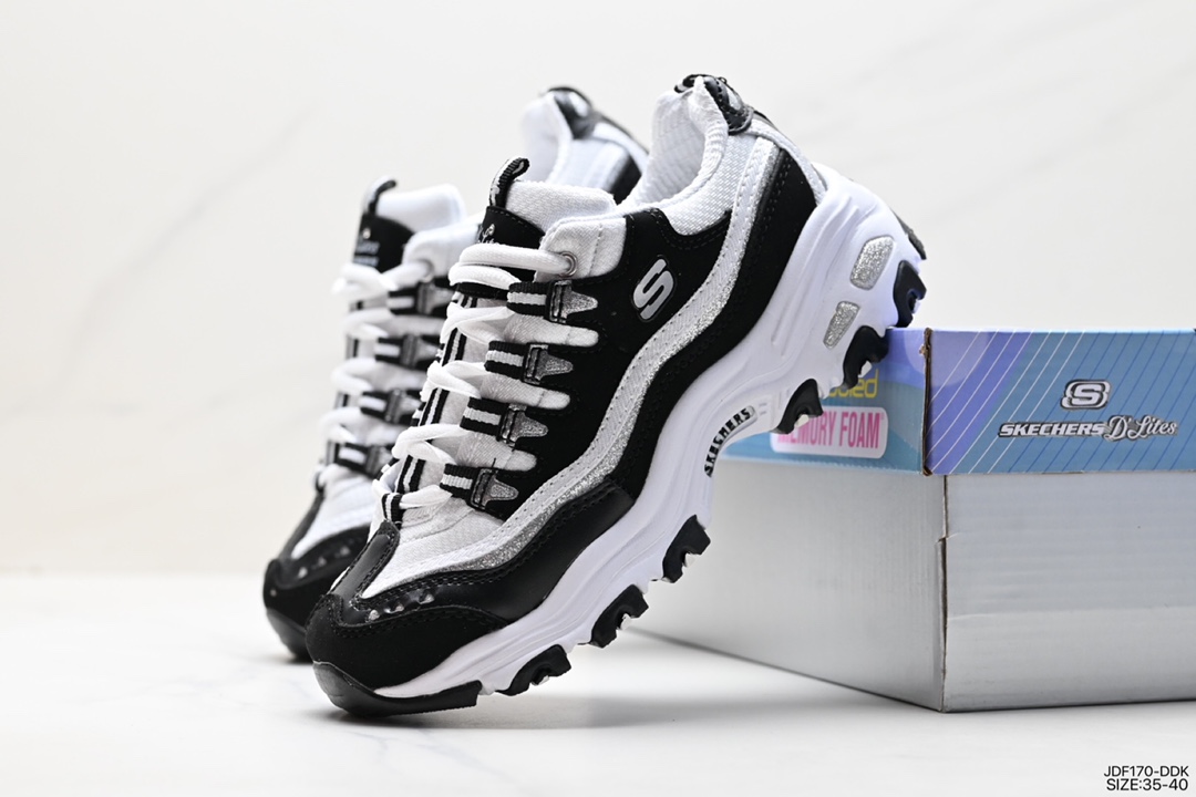 125 斯凯奇/斯凯捷 新品 韩国明星们的新宠思凯奇SKECHERS MH2 熊猫系列