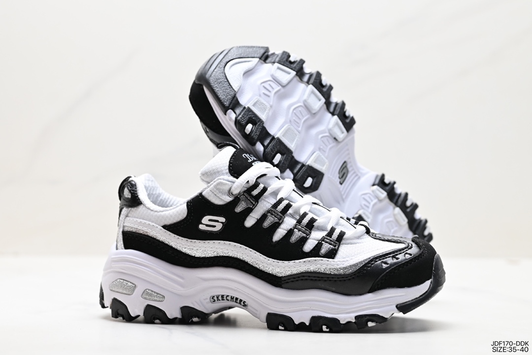 125 斯凯奇/斯凯捷 新品 韩国明星们的新宠思凯奇SKECHERS MH2 熊猫系列