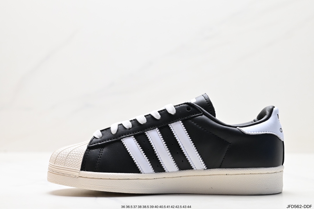 170 阿迪达斯Adidas三叶草 Originals Superstar Pride RM贝壳头板鞋 HQ9114