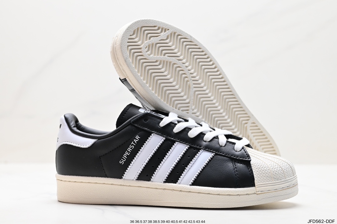 170 阿迪达斯Adidas三叶草 Originals Superstar Pride RM贝壳头板鞋 HQ9114