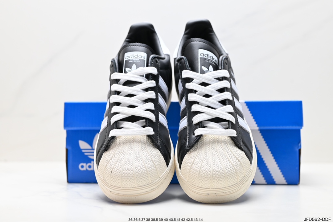 170 阿迪达斯Adidas三叶草 Originals Superstar Pride RM贝壳头板鞋 HQ9114