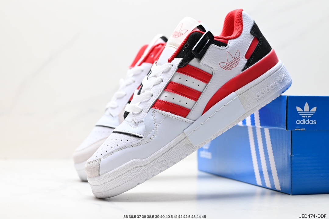 150 阿迪达斯 Adidas Original Forum 84 Low OG 低帮复古潮流运动板鞋 GX6284