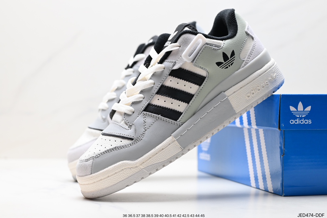 150 阿迪达斯 Adidas Original Forum 84 Low OG 低帮复古潮流运动板鞋 GX6284