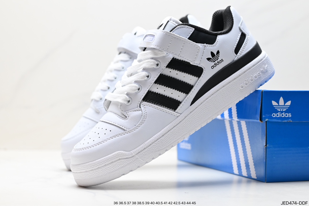 150 阿迪达斯 Adidas Original Forum 84 Low OG 低帮复古潮流运动板鞋 GX6284