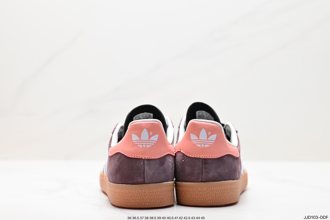 130 Adidas Originals Bermuda 绒面麂皮防滑耐磨轻便低帮板鞋 IF3233