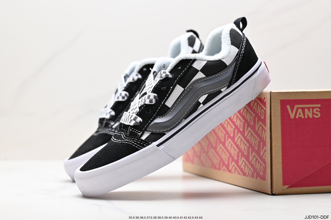 130 万斯Vans Old Skool Platform 黑武士帆布鞋