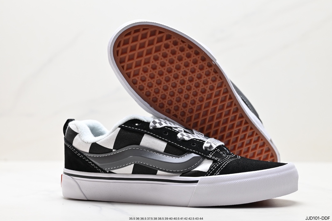 130 万斯Vans Old Skool Platform 黑武士帆布鞋