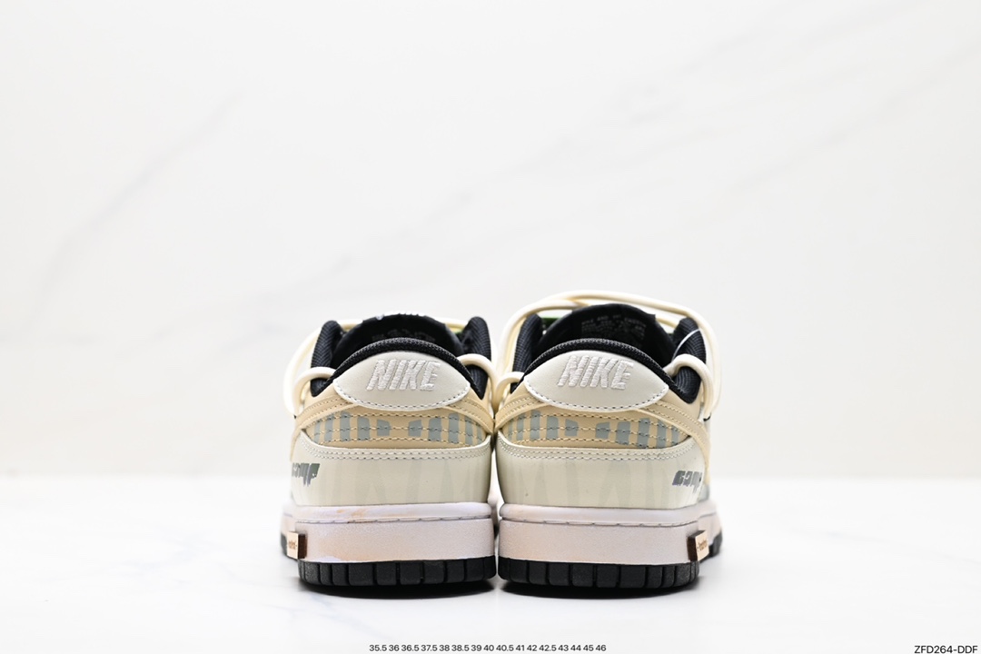 280 Nike  SB Dunk Low”Green/Beige“绑绳解构风板鞋 DV0831-002