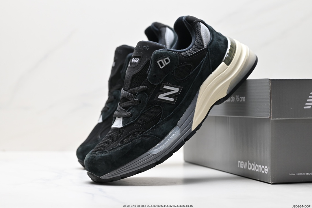 200 新百伦New Balance Made in USA M992系列产跑鞋 M992BL