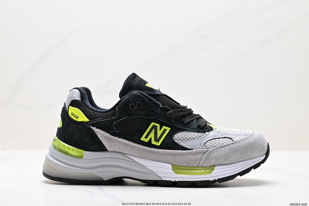 200 新百伦New Balance Made in USA M992系列产跑鞋 M992BL