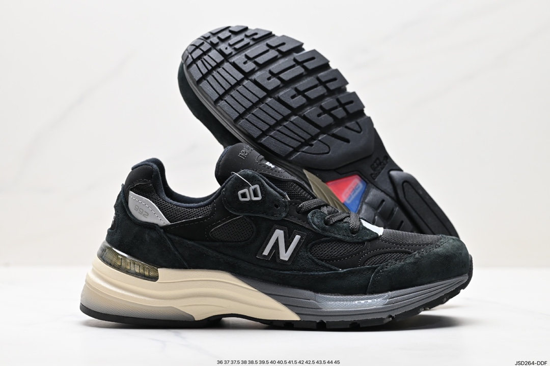 200 新百伦New Balance Made in USA M992系列产跑鞋 M992BL