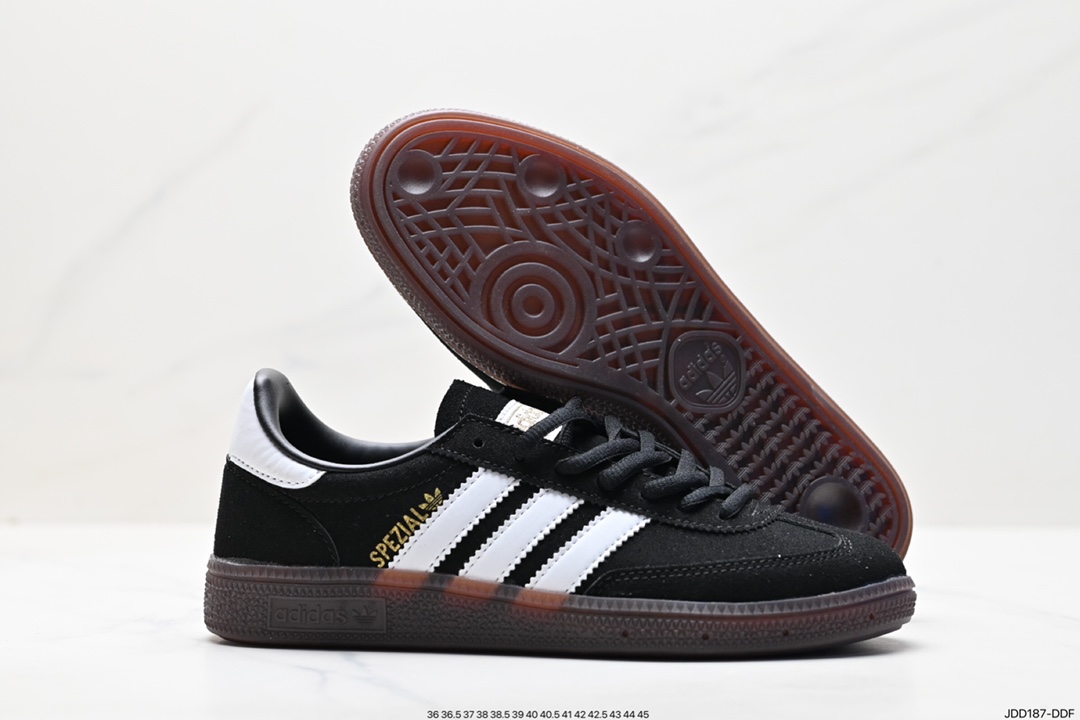 120 Adidas Handball Spezial”Brown“手球运动员系列低帮休闲鞋 DB3021