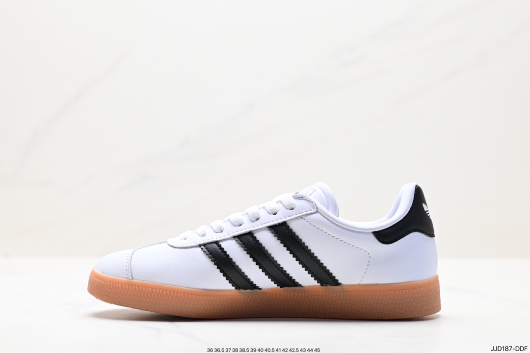 130 adlidas originals Gazelle Indoor ”棕白“ 这款阿迪达斯运动鞋 IG3507