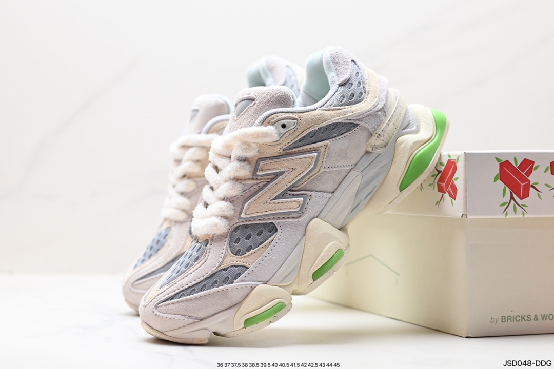 200 新百伦NB Joe Freshgoods x New Balance 版本NB9060 复古休闲运动慢跑鞋 U9060ECA