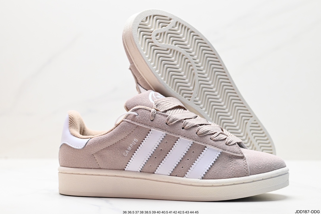 120 Adidas Originals Campus 00s 学院系列 面包风经典复古低帮百搭休闲运动板鞋 HP2924