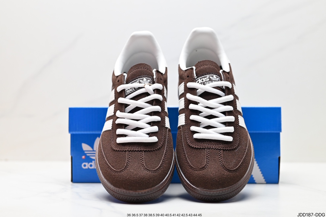 120 Adidas Handball Spezial”Brown“手球运动员系列低帮休闲鞋 IF8914