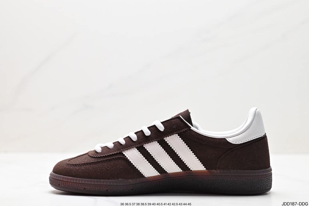 120 Adidas Handball Spezial”Brown“手球运动员系列低帮休闲鞋 IF8914