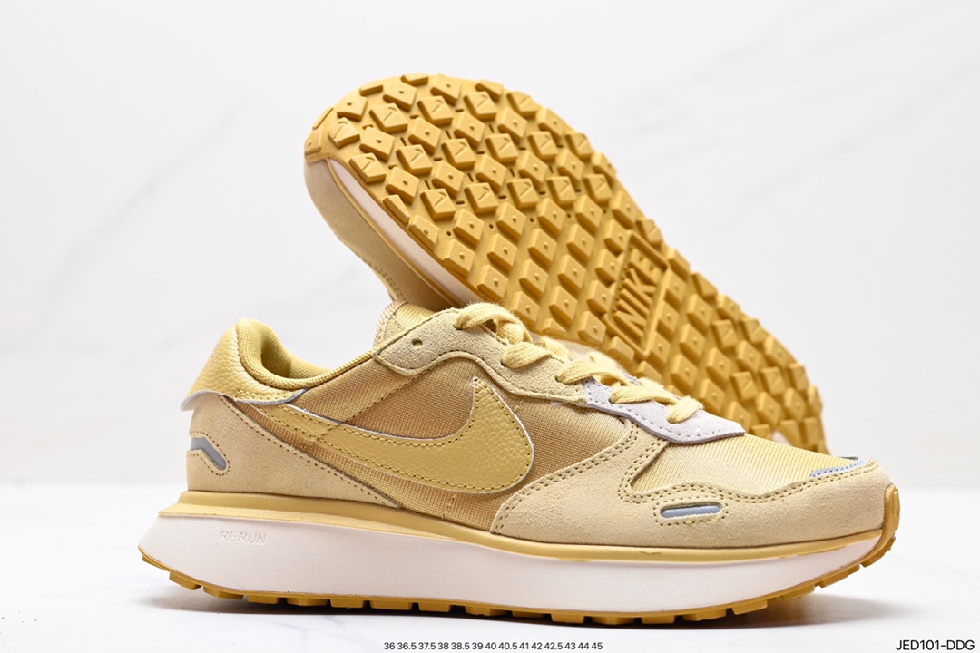 150 耐克NIKE PHOENIX WAFFLE 走秀款解构 高端跑鞋  FJ1409-700